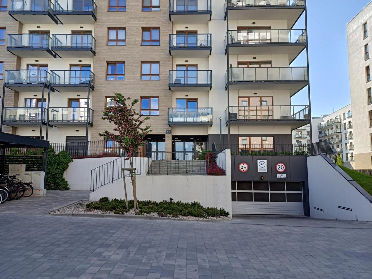 Appartamento Apartament Ponte Comodo Danzica Esterno foto